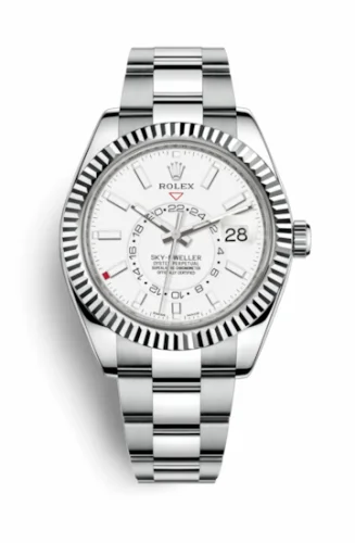 Rolex Sky-Dweller Stainless Steel / White Gold / White 326934-0001 (M326934-0001)